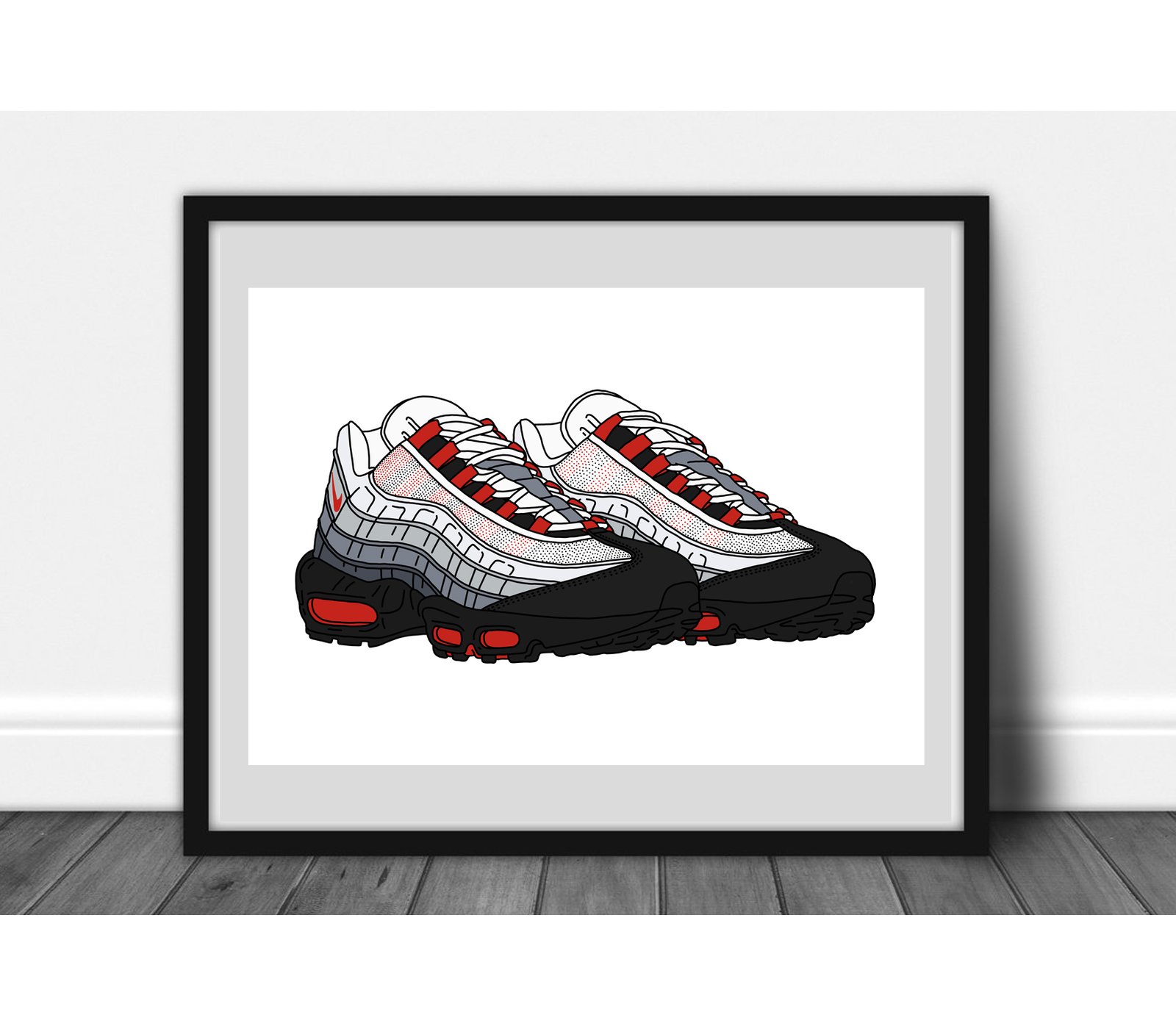 A3 Air Max 95 print / joshparkyart